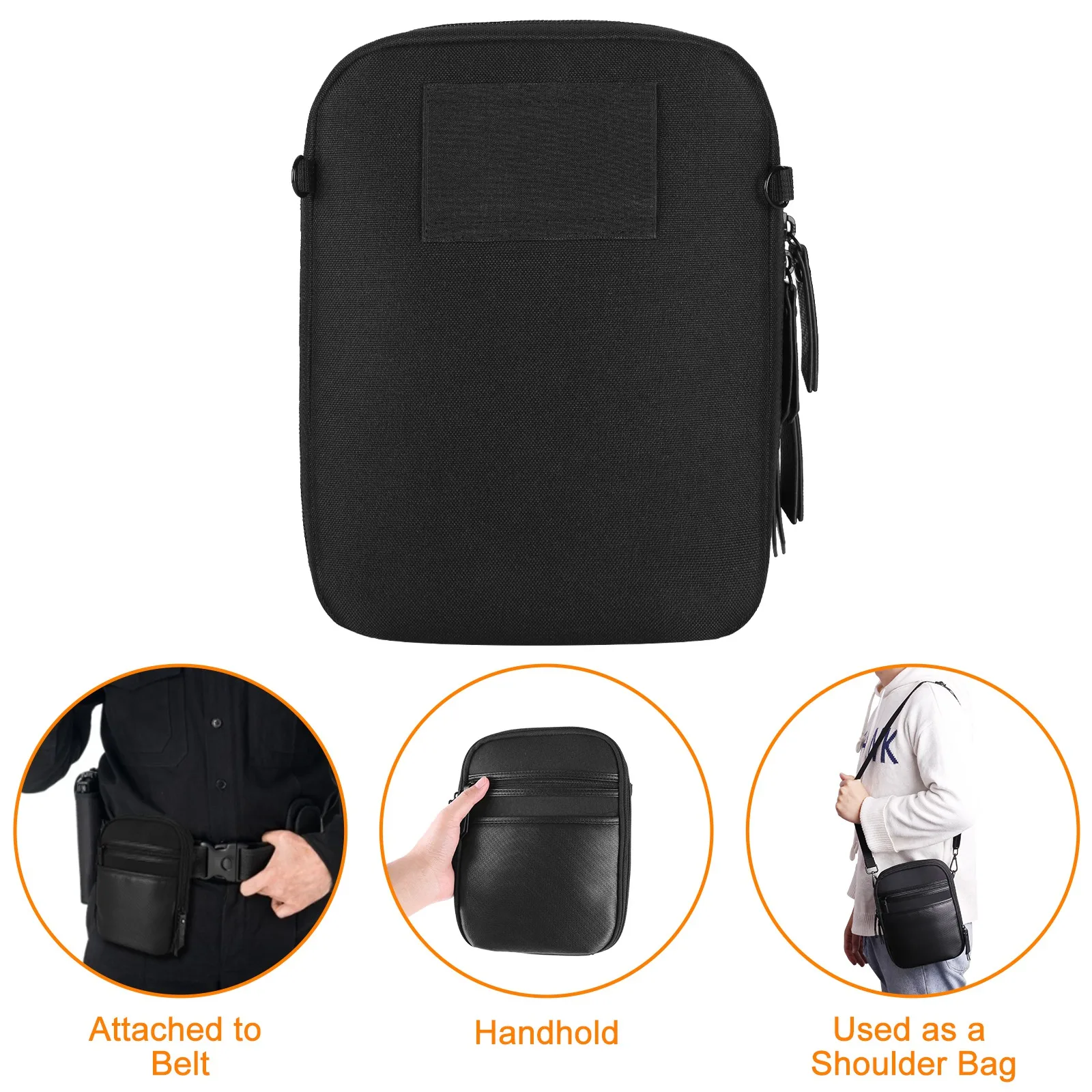 1000D Concealed Carry Gun Pouch Outdoor Pistol Holster Shoulder Bag EDC Case Tool Holder for Men Women Hunting Hiking Fanny Pack 4