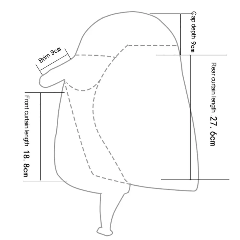 Polyester Sun Protection Fishing Hat