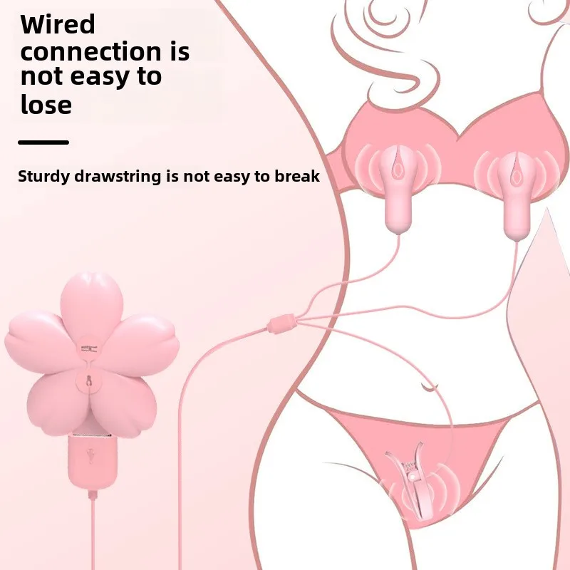 Breast Clamp Women Use Vibrator Clitoral Stimulation To Stimulate Sensitive Areas and Experience Unforgettable Pleasure Sex Toys