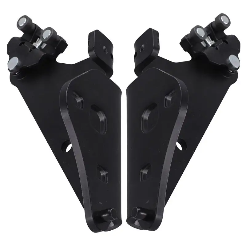 A65X-1Pair 도어 롤러 가이드 레일 8200497763 8200497643 Renault Kangoo II 2008-2019 도어 가이드 슬라이딩 왼쪽 오른쪽 하단