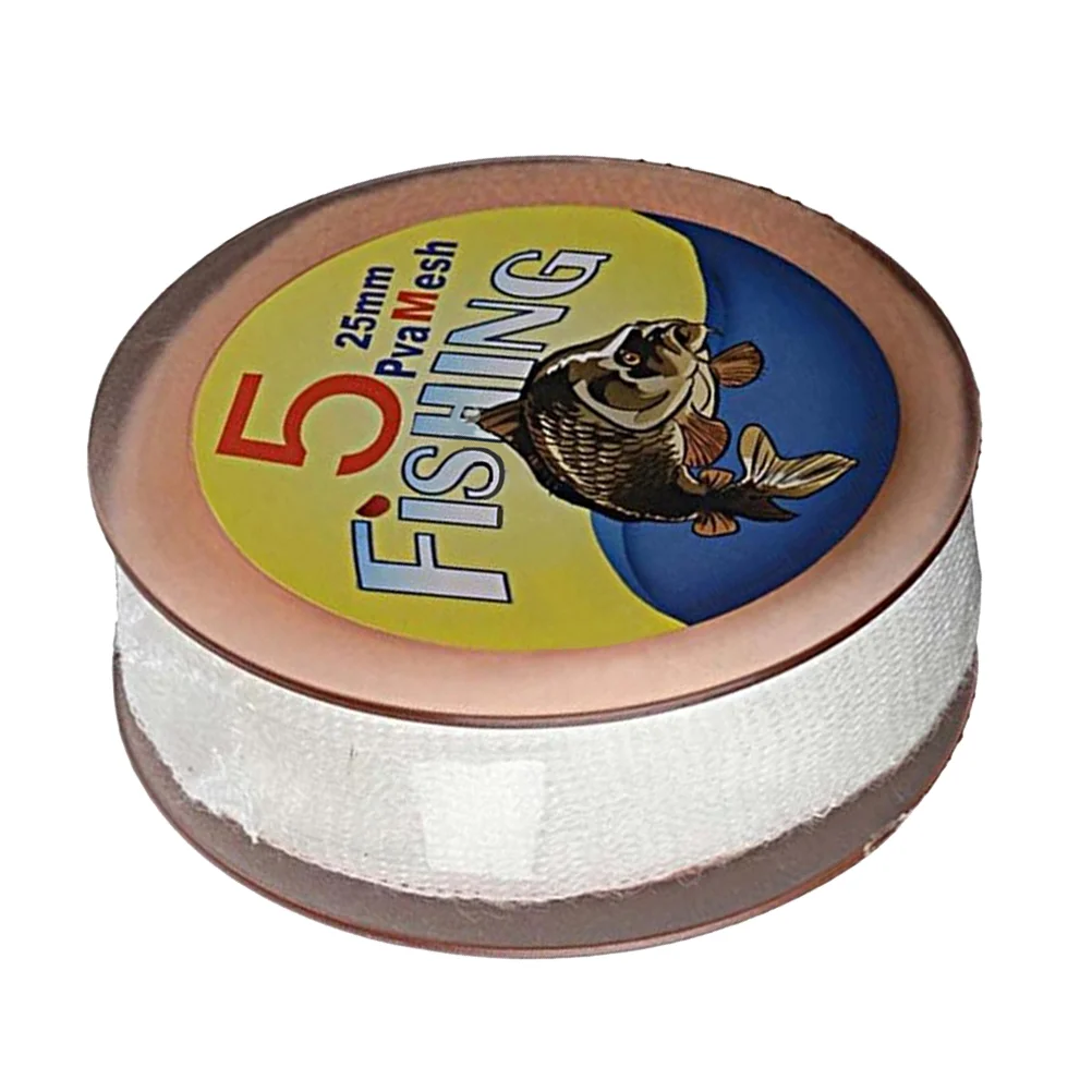 

Fishing Tackle Pva Mesh Water Dissolving Net Pva Water Soluble Bag Fishing Bag Mesh Bag Solid Baits Carp Soluble Bait Refill