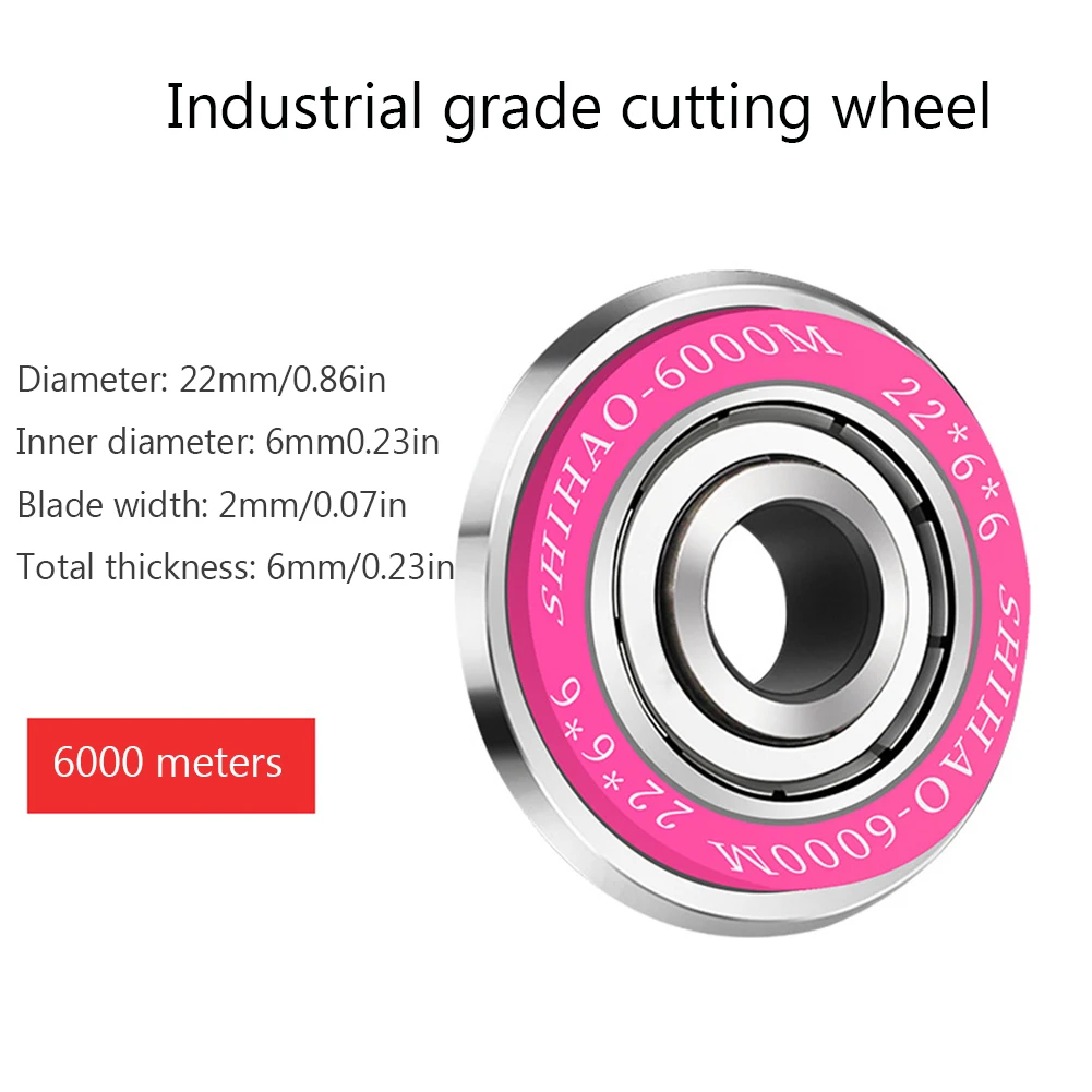 Tile Glass Cutter 22mm Glass Ceramic Tile Cutter Wheel Replacement Disc