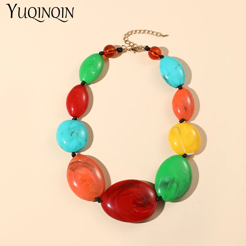 Collane Girocollo Nere Elastiche - Set Di 6 | Stile Anni '90 Per Donne E Ragazze - Foto 2