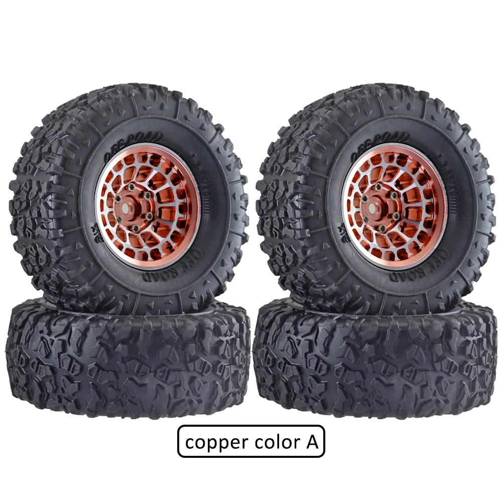 Aluminiumlegierung 1,3 Zoll Beadlock Felgenreifen für 1/18 Traxxas Trx4m Trx4-m 1/24 Fms24 Axial Scx24 Rc Crawler Autoreifen – Detail 10
