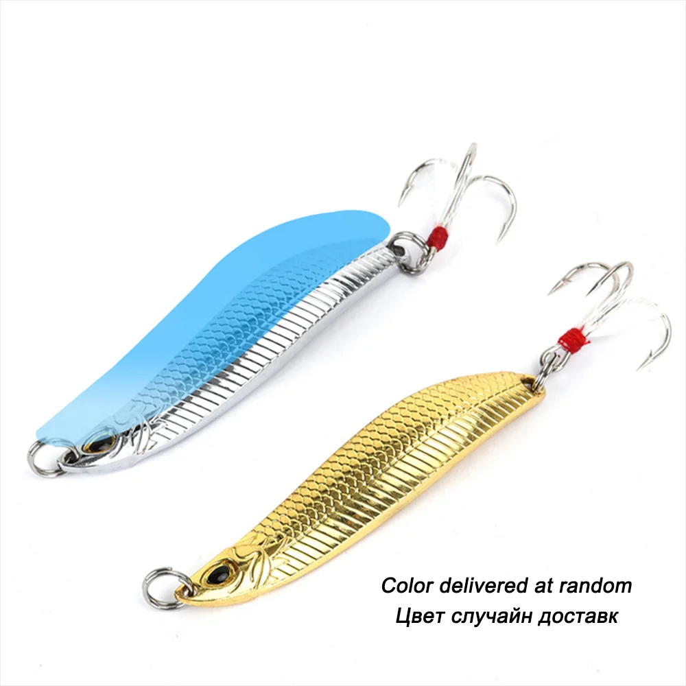 Lot 10 Pcs Spoon Metal Fishing Lure Spinner Trout Crank Baits Shallow Jig Lure  Tackle Carp Set 10g/8cm - AliExpress