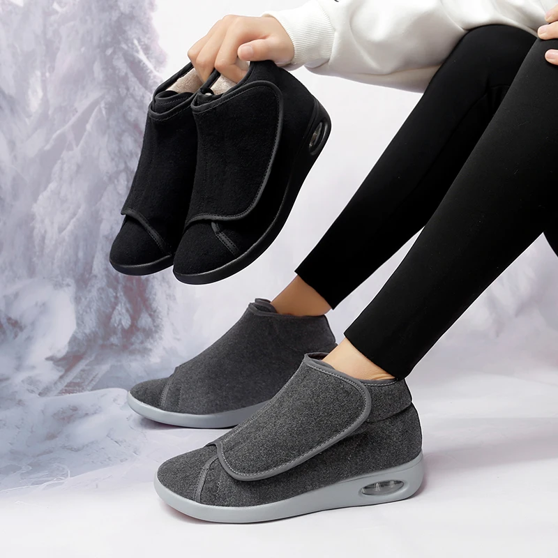 Comfortable Footwear Ladies Boots For Swollen Ankles Women