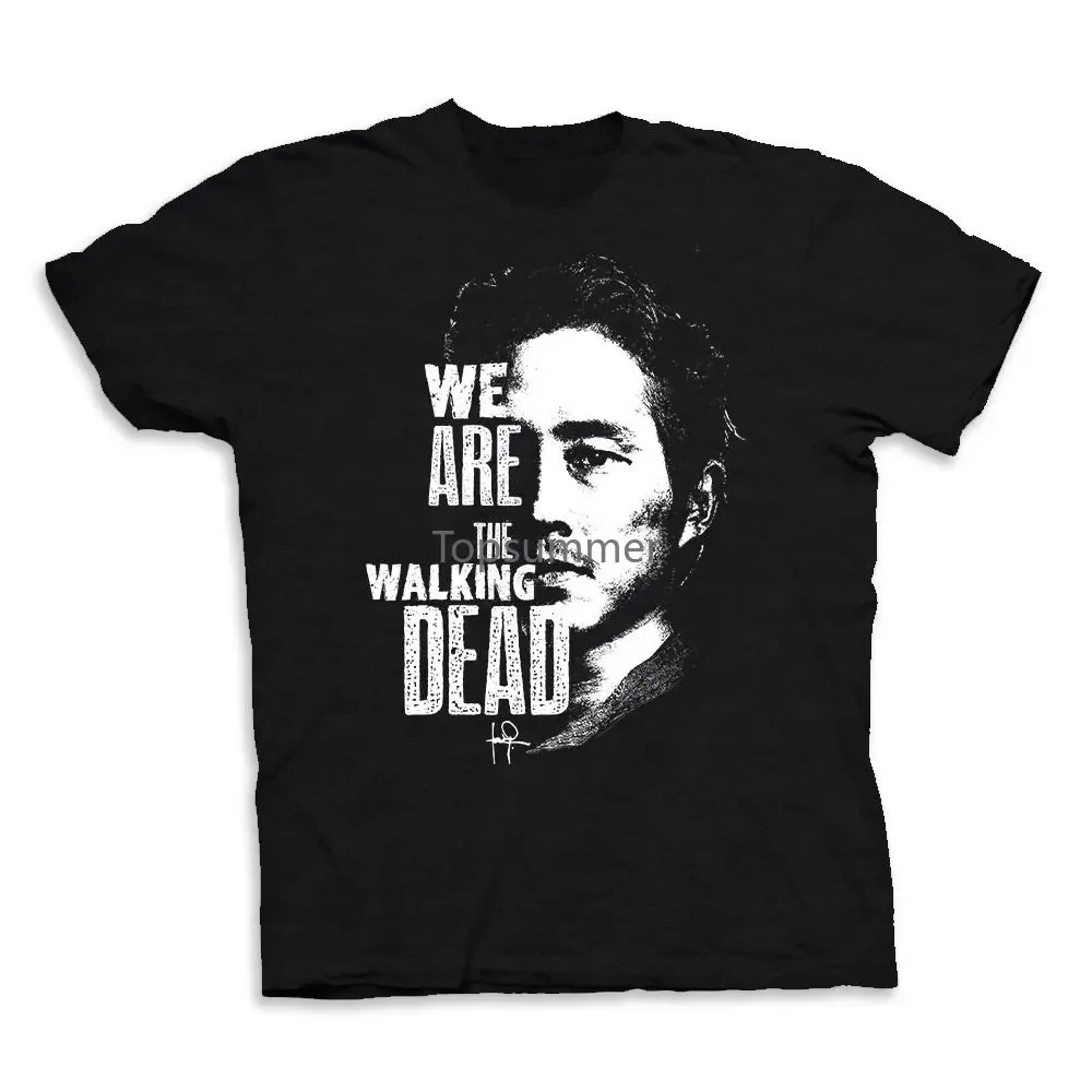 

New Arrival Men'S Fashion We Are The Walking Dead Glenn Rhee Men'S T-Shirt Twd Graphic Tee Cool Shirts