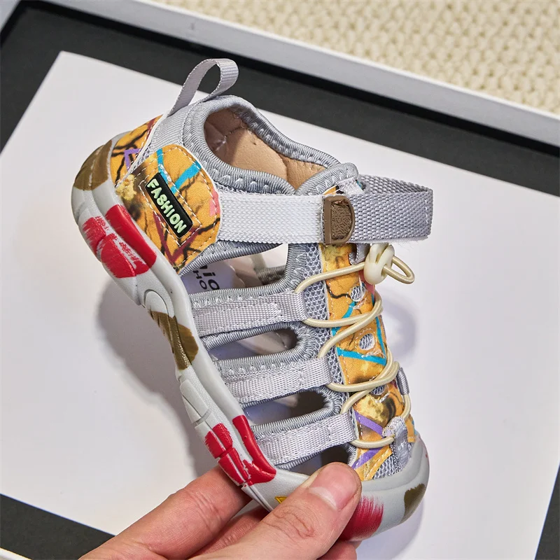 Non Slip Kids Sports Sandals Summer Beach Shoes