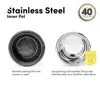 AROMA® 14-Cup Cooked / 3Qt. Select Stainless® Rice & Grain Cooker White New ARC-757-1SG 6