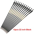 12pcs 22inch Black