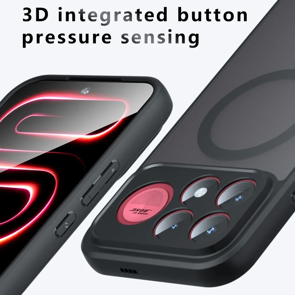 Shockproof Matte Case with MagSafe