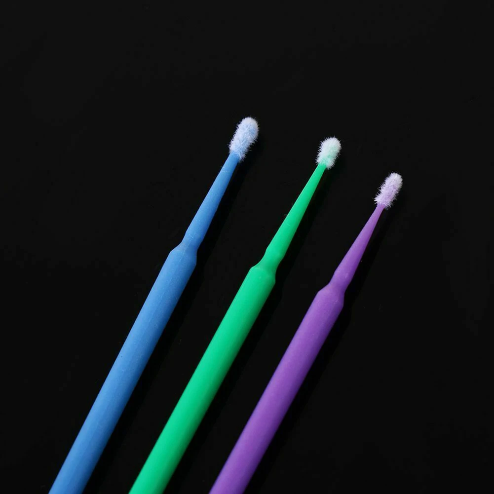 

100Pcs/pack Car Brushes Paint Touch-up Up Paint Tools Micro Brushes Tips Auto Mini Head Brush Car Wash Tools Cleaning Bush