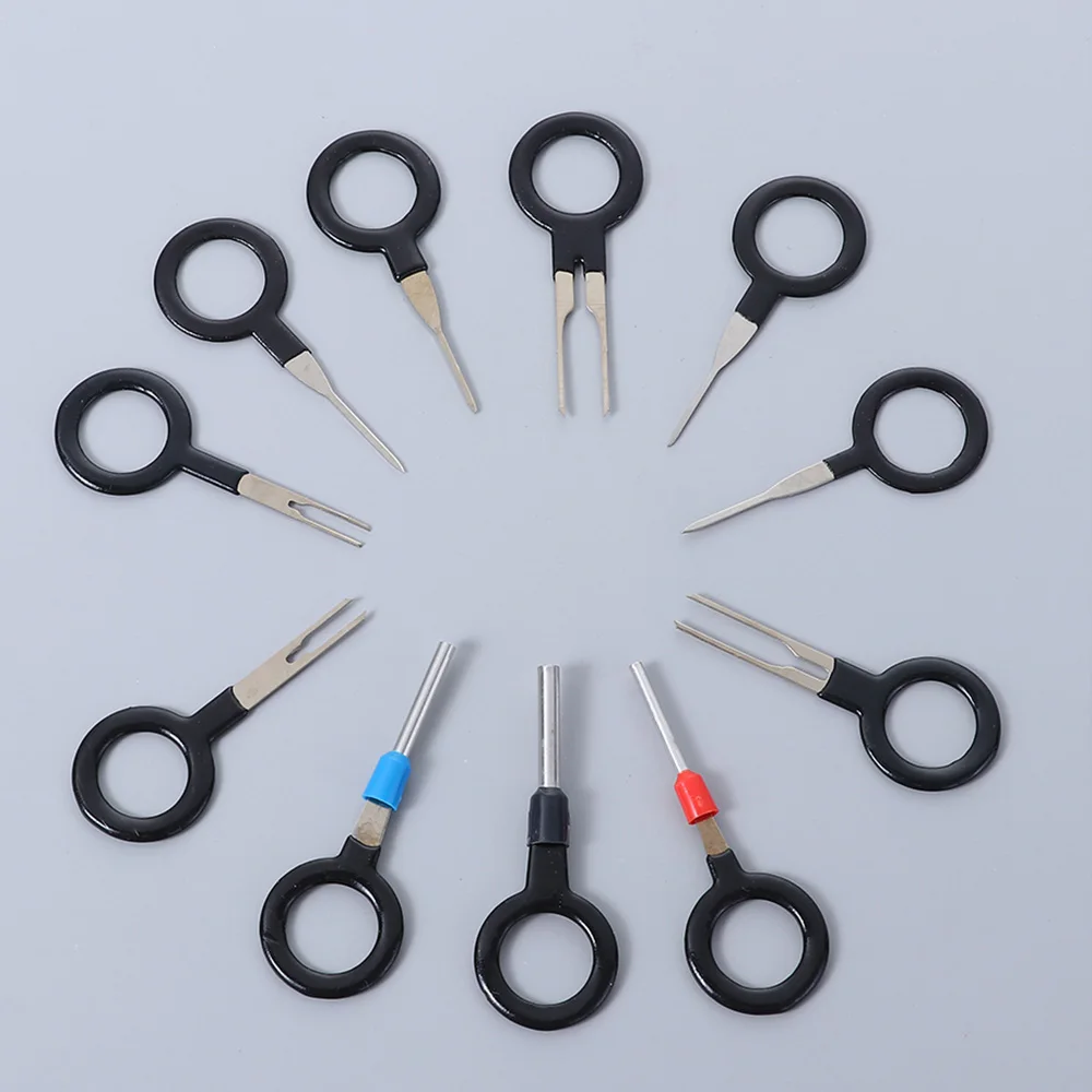 Keys For Car Pins Car Removal Tools Automotive Plug Terminal Remove Tool Set Electrical Wire Crimp Connector Extractor Kit car terminal extractor terminal removal kit terminal removal tool car terminal puller electrical connector pin removal kit