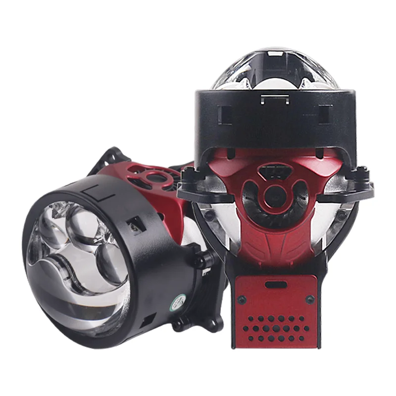 

SANVI NEW 160W 6000K A13MAX Bi LED Lase Projector Lens Headlights for Car Motor Head Light Upgrading Retrofit