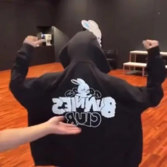 NewJeans Performance Hoodie Women's Long Sve Cotton Sweatirt