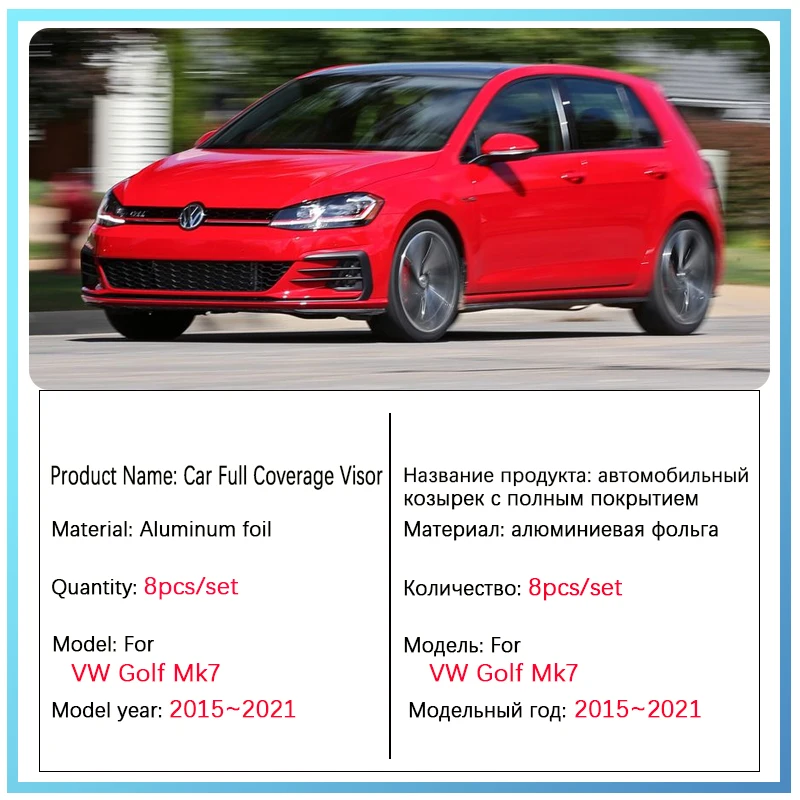 Convient pour Volkswagen Golf 7 Variant 2013-2020, Pare-Soleil de  Pare-Brise de Voiture, Pare-Soleil de Pare-Brise de Voiture Pliable Noir,  Facile à