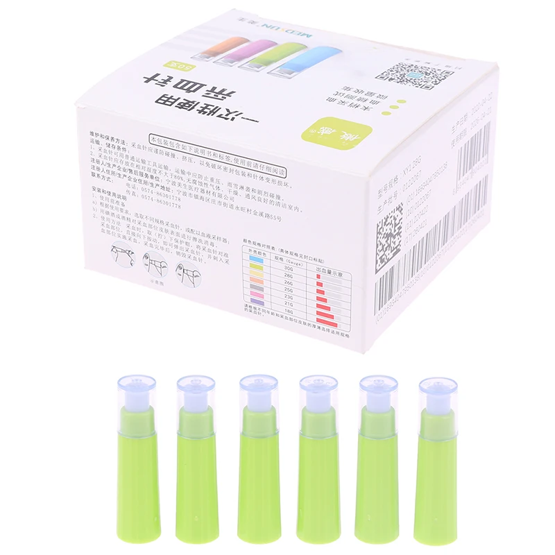 50pcs 28G Micro-Sensing Disposable Blood Collection Lancet Needle Peripheral Blood Collection Needle With Swab blood collection lancet needle