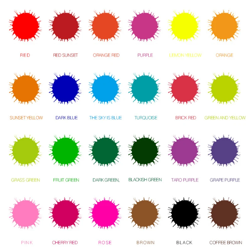 Food-Grade Coloring 24Color 10ml/Bottle for Baking Decorating Cake Cream DIY Makaron Cookies Kitchen Baking Supplies Accessories cake decoration cake decorations baking decorations cake decorating tools baking supply