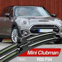 For Mini Clubman R55 F54 2007-2019 Front Windshield Wiper Blades 2x Windscreen Window Accessories 2008 2010 2011 2014 2018 1