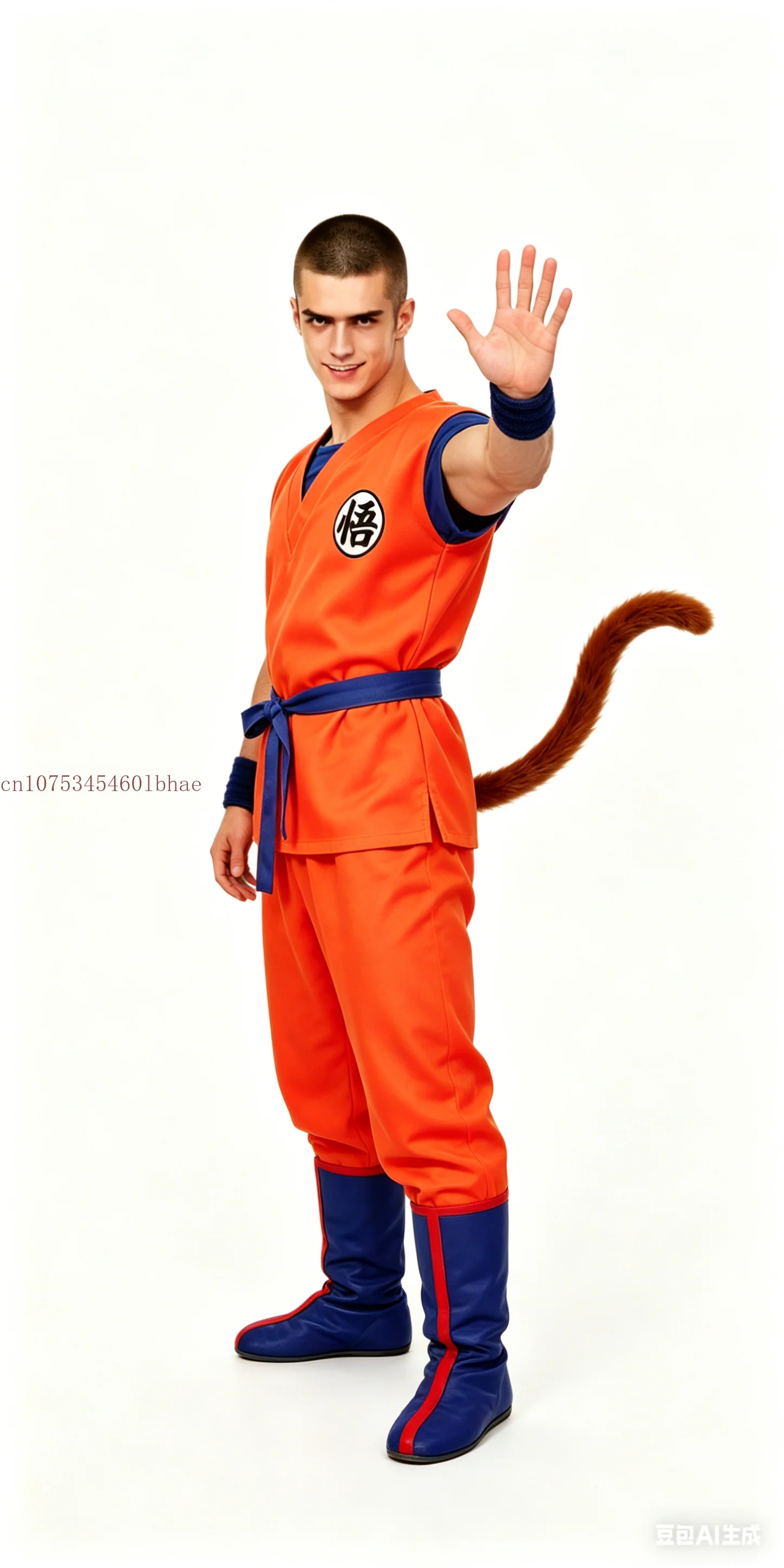 Anime Son Goku Cosplay Costume 6