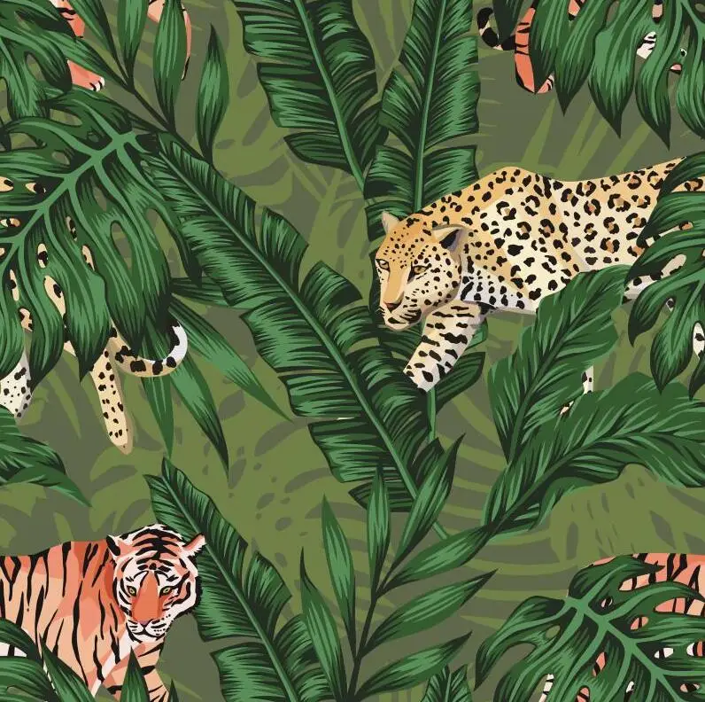 de parede infantil, coelho, elefante, animais, sala de estar, novo
