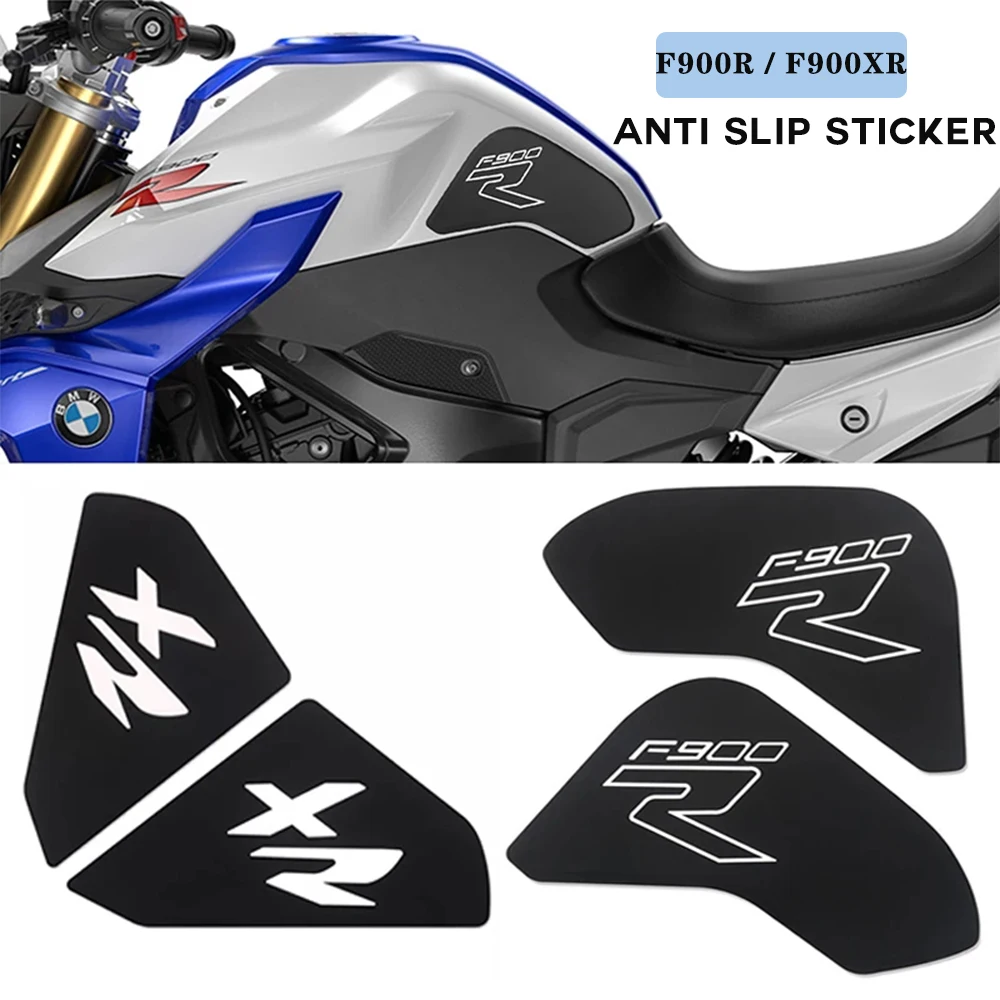 MTKRACING For BMW F900R F900XR F 900 R XR 2020 2021 2022 Motorcycle Anti Slip Sticker Tank Traction Pad Side Knee Grip Protector