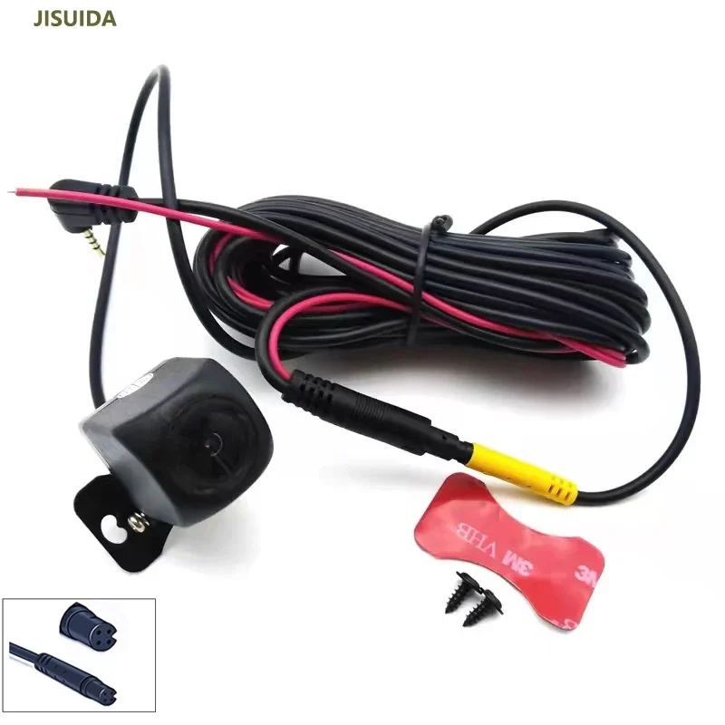 HD Reversing Camera AHD1080P Night Vision Reversing Image 4-pin Waterproof and Shockproof Wide-angle Video Recording
