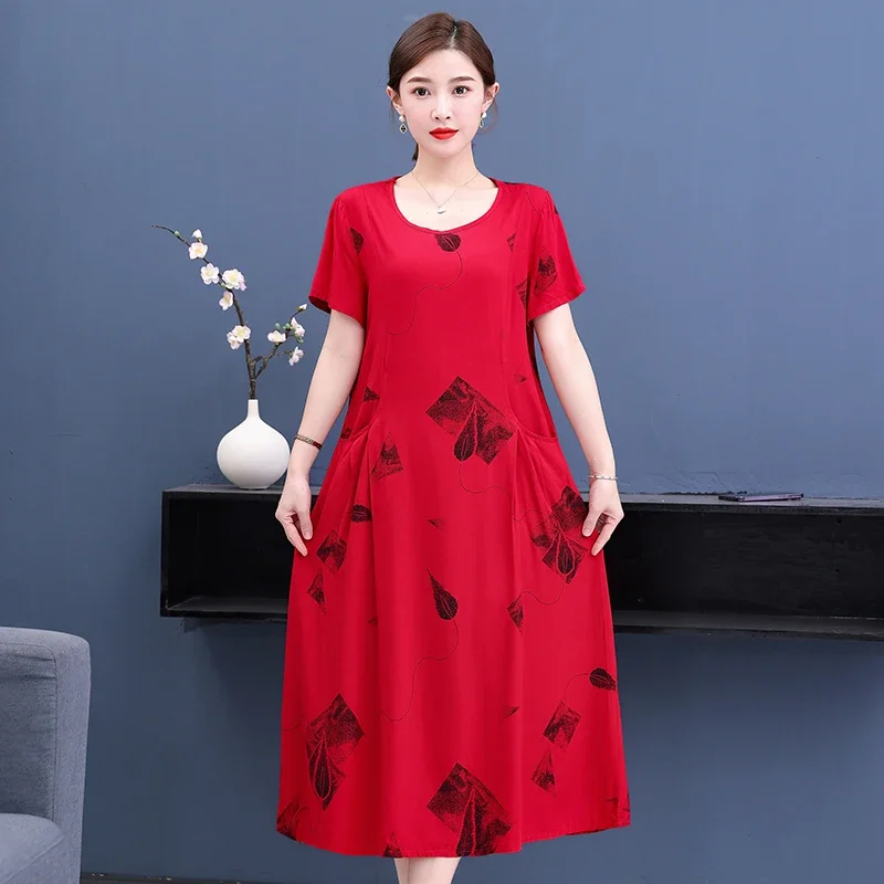 Moda Vestidos Longos Para As Mulheres 2023 Casual Praça Neck Bandage Floral  de Manga Curta Vestido Longo Elegantes Vestidos платье женское - AliExpress