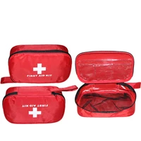 Household portable travel large medical first aid kit portable box storage bag suitcase nylon small backpack pouch essential 5
