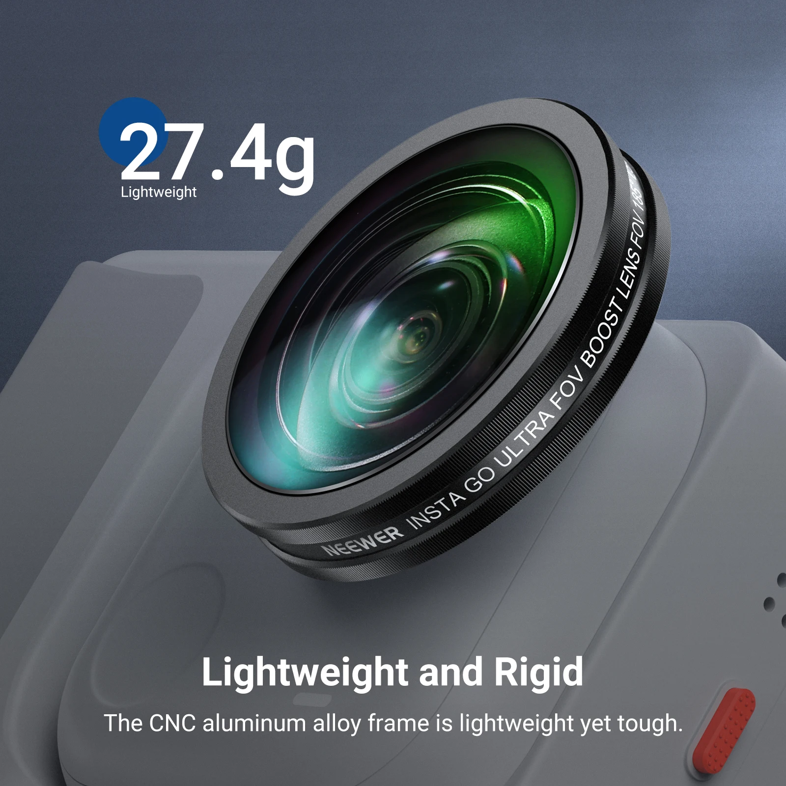 Objectif Grand Angle 185° pour Insta360 GO Ultra