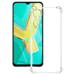 Clear Shockproof Silicone Soft TPU Protective Case for Vivo Y03 4G (Shockproof Case)