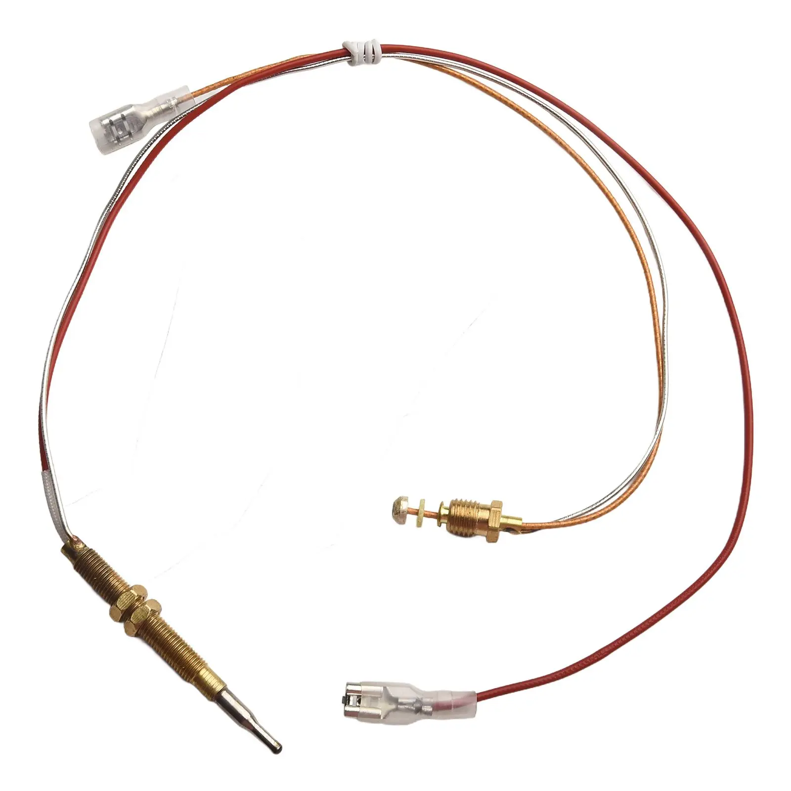 1pc 400/600mm Thermocouple Patio Heater Head M6*0.75 Thread Thermocouple Gas Heater Head For Outdoor Gas Patio Heaters
