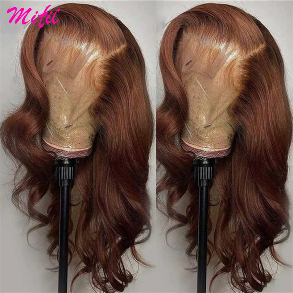 Perruque Cheveux Humains 360 HD Lace Front 5x5 Closure - Longue - Neuf