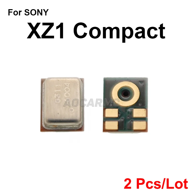 2Pcs/Lot Noise Reduction Top Mic Bottom Microphone For SONY Xperia