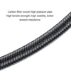 15cm 65cm 80cm Diving High Pressure Regulator Hose Professional Carbon Fiber Woven Flexible Safe Scuba Diving High Pressure Hose 4