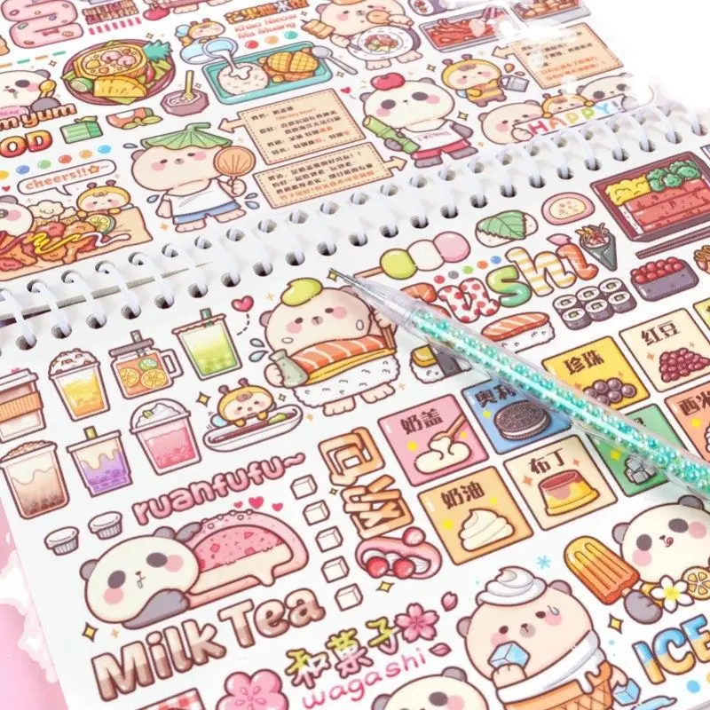 20pcs/lot Kawaii Stationery Stickers Small Mochi Variety Wardrobe Diary  Planner Decorative Mobile Sticker Scrapbooking DIY
