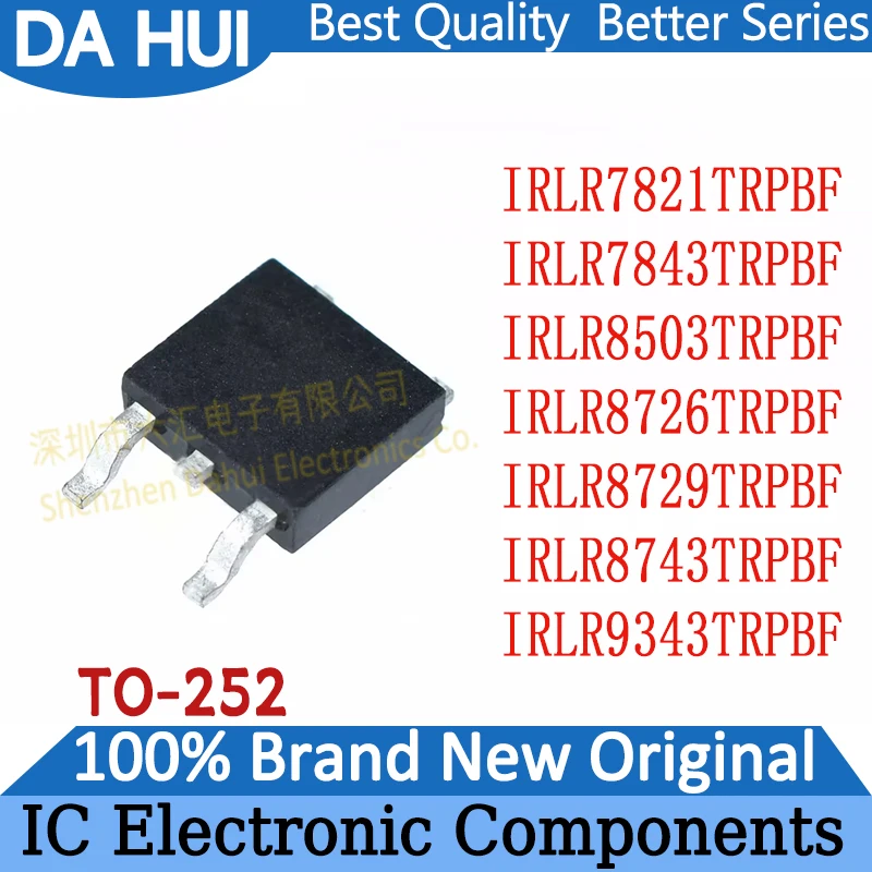 

IRLR7821TRPBF IRLR7843TRPBF IRLR8503TRPBF IRLR8726TRPBF IRLR8729TRPBF IRLR8743TRPBF IRLR9343TRPBF IC Chip TO-252