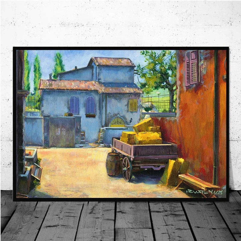 Vintage Mid Vertigo Silo Nuke Gioco Dipinti Su Tela Polvere 2 Tunnel Poster Stampe Wall Art Picture For Living Room Decor Cuadros