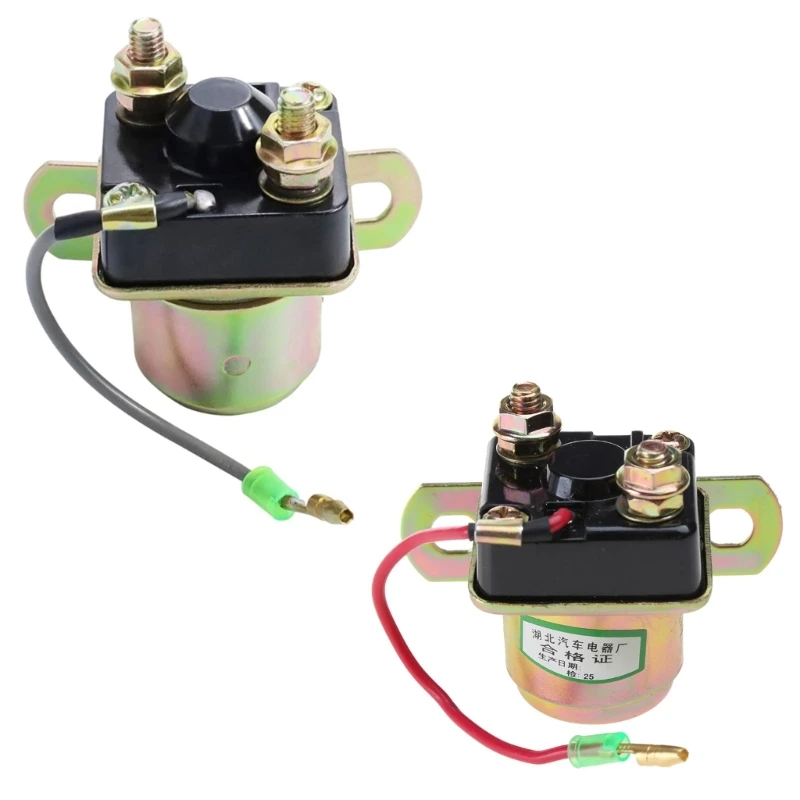 

JD134 JD234 Starter 12V/24V Starter Solenoid Replacement for Polaris ATV Blazer-Trail UTV-Big-Boss 250