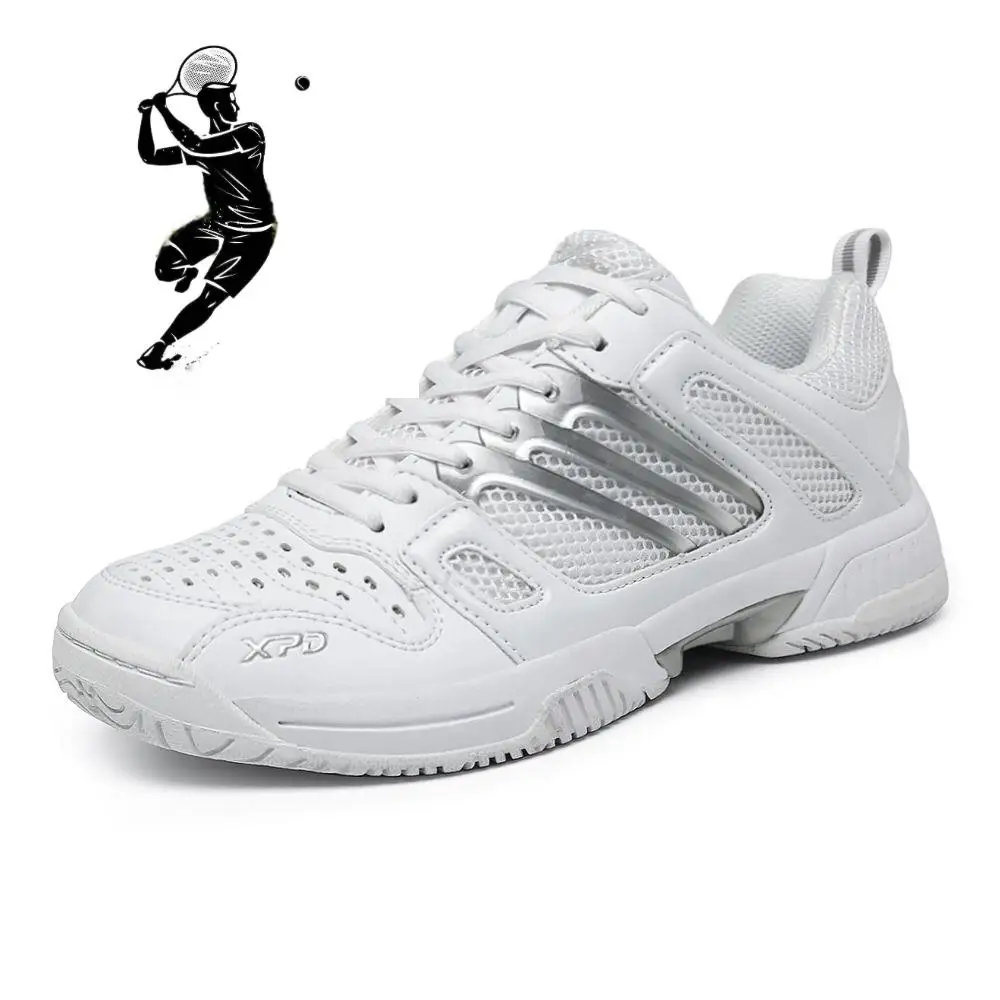 

Professional Tennis Sneakers Men Breathable Tennis Footwear Big Size 36-47 Badminton Shoes Women Comfortable Training Sneakers
