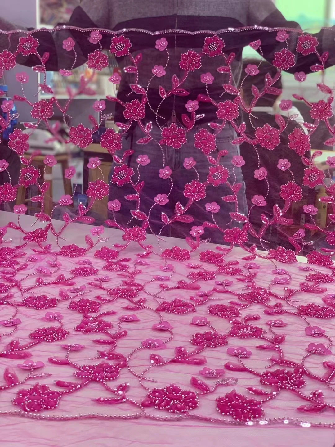 Рисунок 2 - Розовые африканские блестки