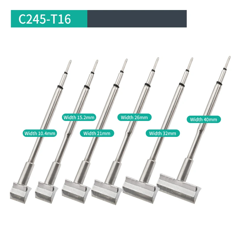 

1pcs C245 T Series Spatula Tip Soldering Tips Desoldering Bits Compatible with JBC T245 Soldering Station