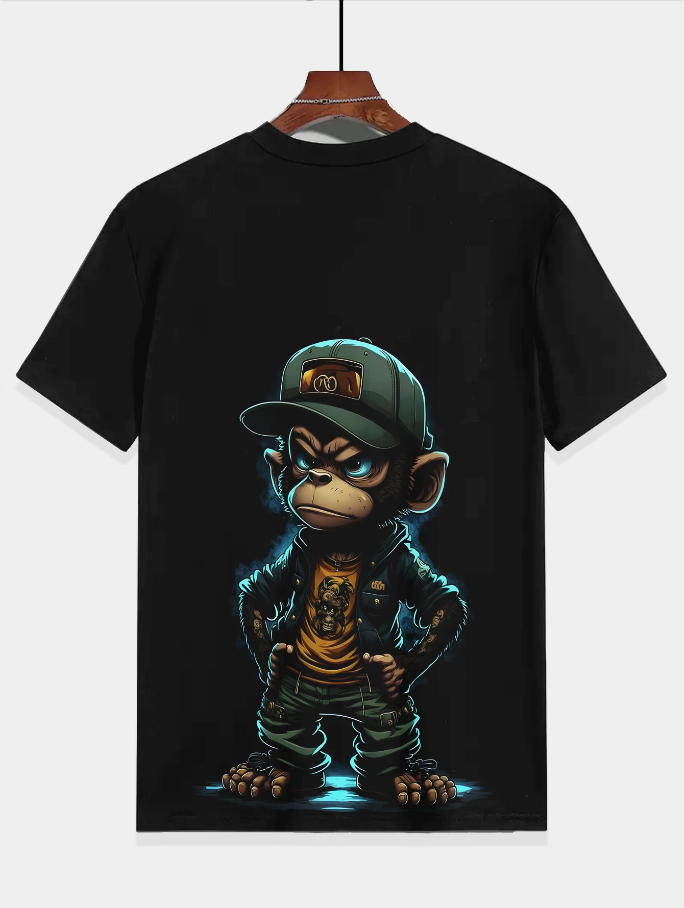 Monkey Children Clothes Children's T-shirt Clothes for Boy Child Tee Shirt Boys Wear Short Sleeve Top Shirts Tops Kids T-shirts 3