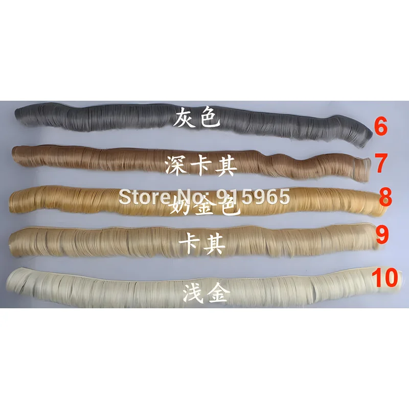 Doll Hair Straight 5cm 15cm 25cm 35cm for 1/3 1/4 BJD Doll Diy