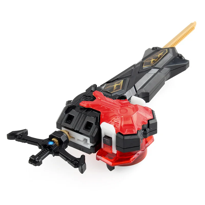 Single Sword Launcher Bey LR Ruler Ripcord Launcher Grip Starter without Spinning Top Kids Toys for Boys Gift