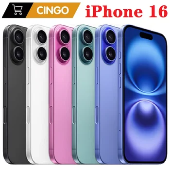 Apple iPhone 16 128GB/256GBGB 6.1 pollici Super Retina XDR OLED A18 Chip Cellulare sbloccato originale iphone16