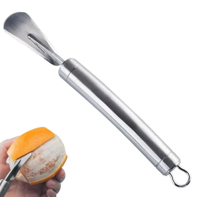 

Lemon Zest Peeler For Cocktails Stainless Steel Orange Citrus Peelers With Handle Orange Citrus Twist Peeler Kitchen Accessories