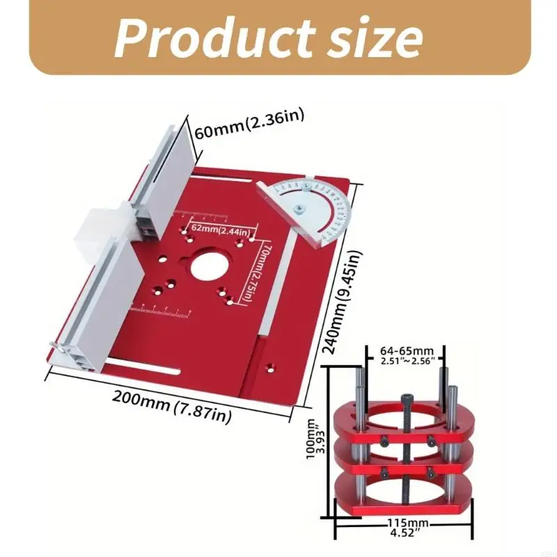 Manual Lifting Router Systems Kits Router Table for Trimming Machines Engraver