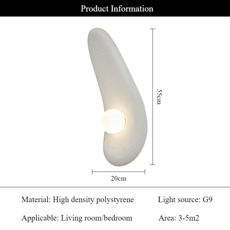 SANDYHA Nordic Long Strip Design Wall Lamp for Bedroom Bedside Light Living Room Aisle Study Lighting Fixture Home Decoration 6