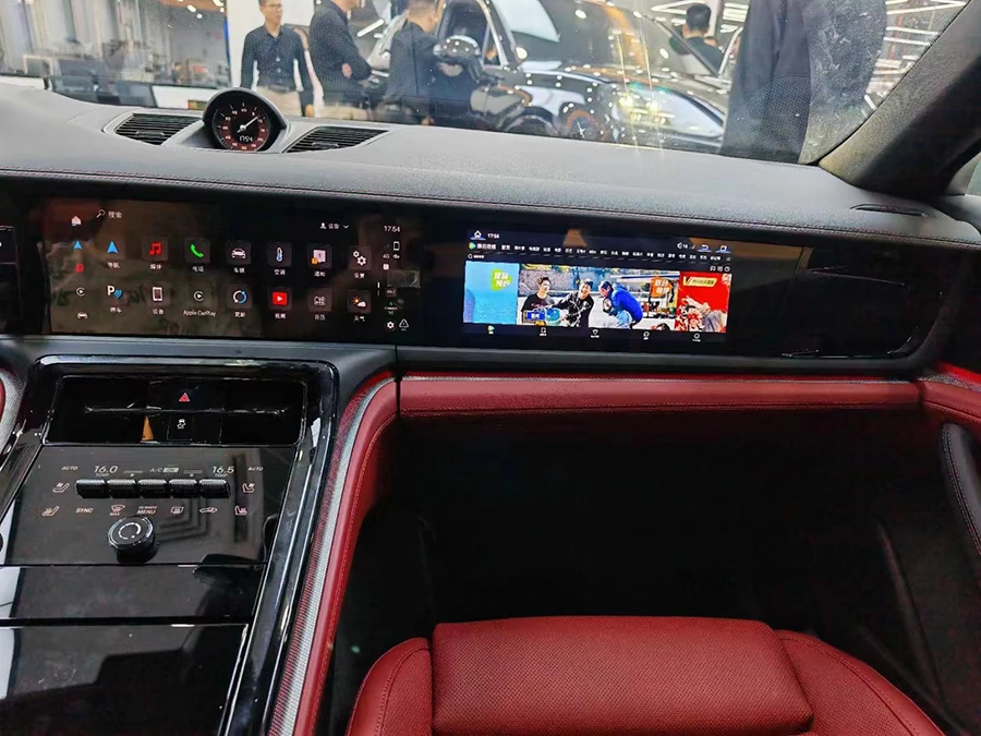 10.9 Inch+11.4 Inch Dual Screen Carplay For Porsche Panamera 970 2010-2016 Upgra